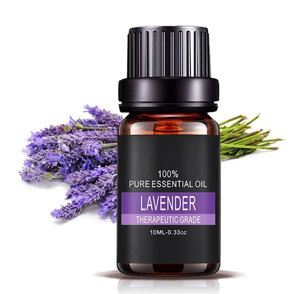 Conjunto de presente privado OEM personalizado Caixa Rose Lavender Aromatherapy Pure Natural Perfume Oil