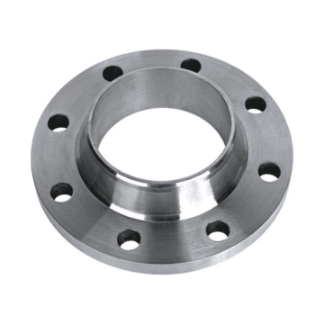 Flat welded titanium flange