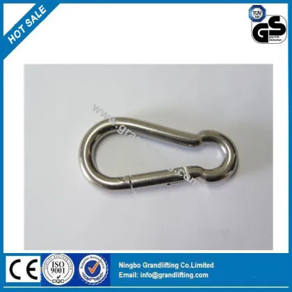 Black Coated DIN 5299c Carabiner Hook