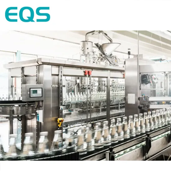 4000BPH Water Bottling 3-in-1 Washing Filling Capping Machine Production Line