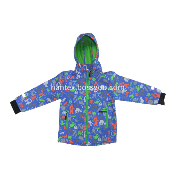 b2763 boy softshell jacket