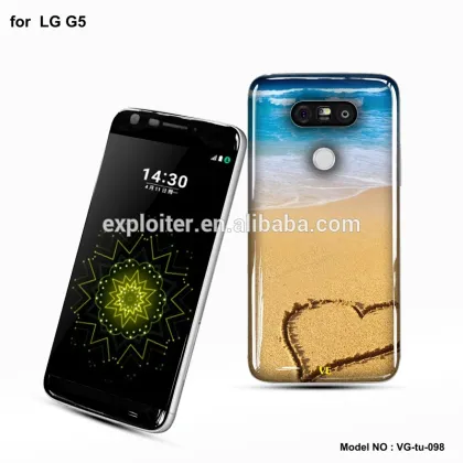 Latest durable protective epoxy design your own cell phone cover for LG G5 phone cover