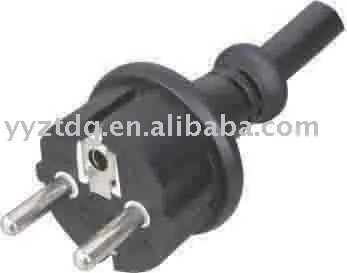 European Power cords Water-proof plug CEE 7/7 European IP44 Plug Schuko