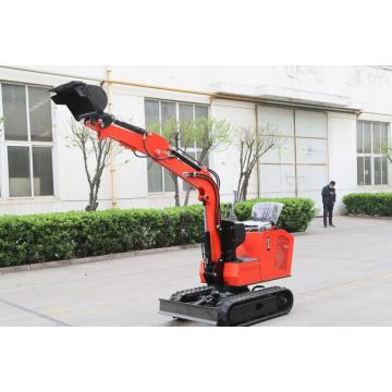 Nuevo Mini Excavator 0.8ton Excavador de vía de goma