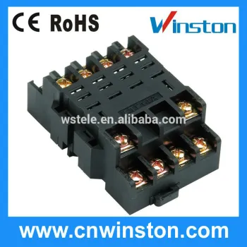 PTF14A Din rail Relay socket