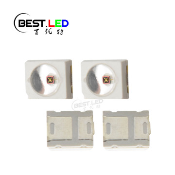 Dome lens 2835 Yellow smd led 592nm