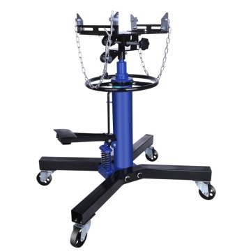 Hydraulic Telescopic Jack 600 KG - Swivel Wheel Transmission Lifter