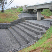 Prix ​​de la boîte de Gabion galvanisée par treillis métallique tissé hexagonal