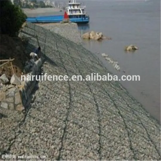 High Galvanized welded gabion wire mesh for slope protection