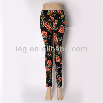 china supplier supply girls printed winter leggings