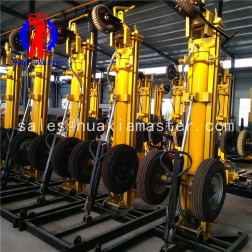 Crawler Mounted Hydraulic Pneumatic Air Compressor Hard Rock Drilling