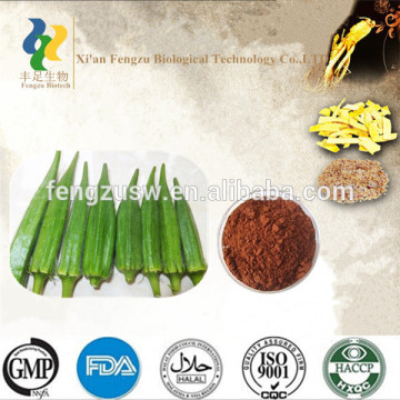 2015 Hot sale factory supply fresh okra powser