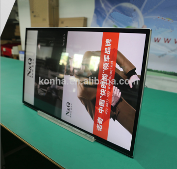 42'' Super slim indoor LED advertising touch screen all in one PC