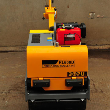 Mini Road Roller for Soil and Asphalt Compaction - 720kg Diesel/Gas Hydraulic Double Drum Compactor Price