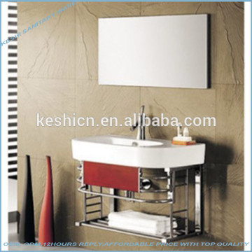 Fashion new design bathroom cabinet basin stents