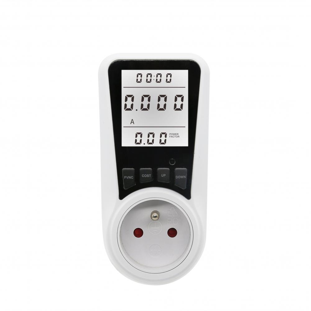 LCD Energy power meter plug Socket