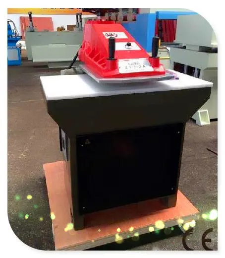 25T hydraulic swing arm die cutting machine