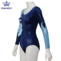 Custom Navy гимнастикаи Leotards