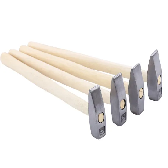 Zhixin Wholesale High Carbon Steel Wooden Handle Locksmith Duck Beak Flat Head Sheet Metal Hammer