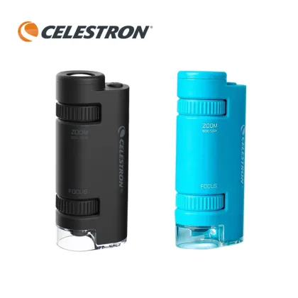 Celestron Portable High Power Pocket Microscope for Science Experiments and Children