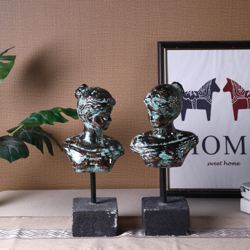 Custom Girls Shape Vintage Art Ceramic Home Decorations: Unique Gift Pieces in Bulk Wholesale
