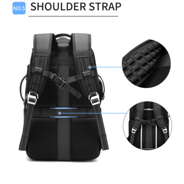 Maleta masculina, notebook empresarial, mochila para laptop de viagem