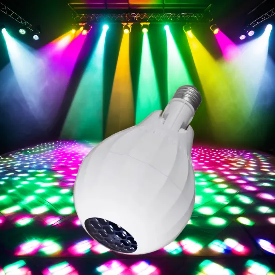 4W LED RGB Disco Party DJ Christmas Effect Ball Projector Light Bulb E27