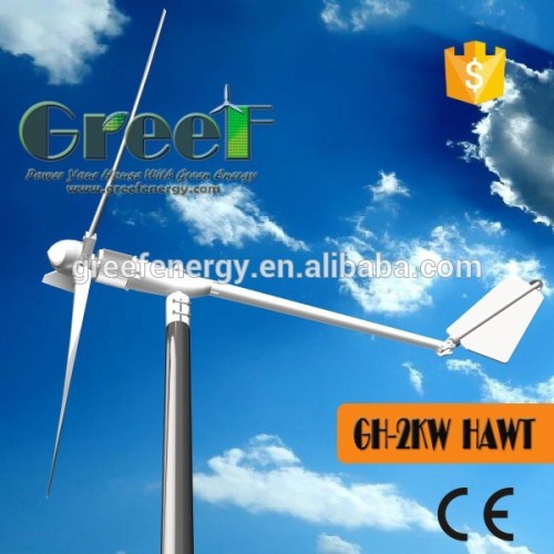 Wind Power Generator Type home use wind turbine 2KW for sale