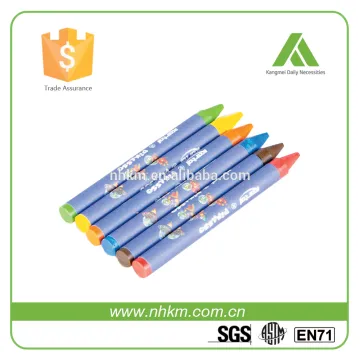 Kids Wax Crayons Assorted Colours 6 color wax crayon
