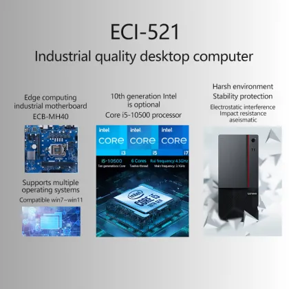 Lenovo ECI-521 Industrial Computer - Business Desktop Machine