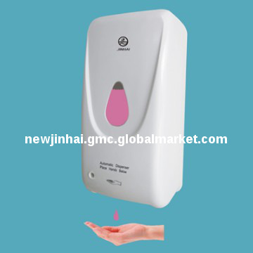 900ml Plastic Hands Free Shampoo dispenser