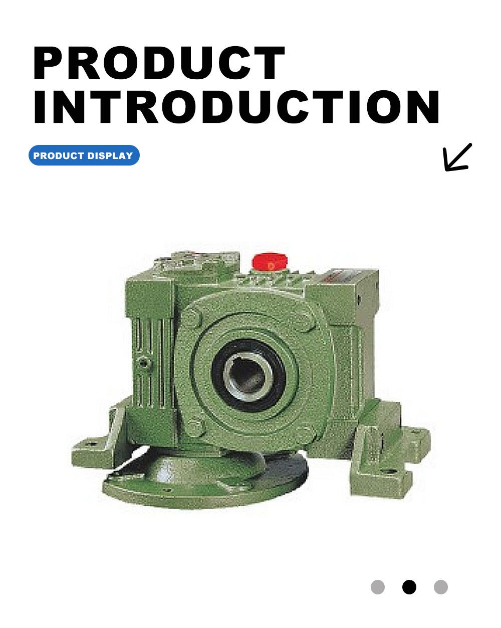 WPWDKV Industrial Worm Transmission Unit X