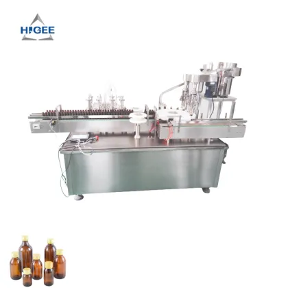 Dry Syrup and Honey Bottling Machine - Syrup Bottle Filling Line