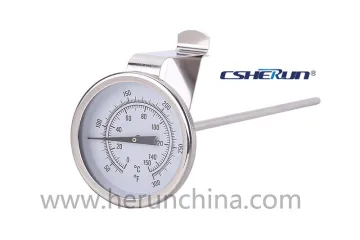 Bi-Metal Thermometer with Triangle Clip