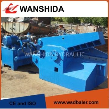 Cisalhamento de jacarés hidráulico para serviço pesado para aço