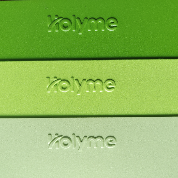 Lớp phủ bột màu xanh lá cây nhạt