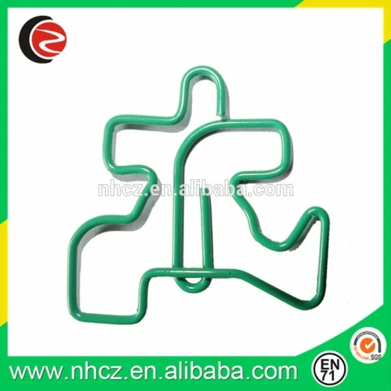 Unique beautiful shapes colorful colored plastic clip