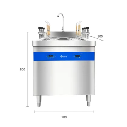 Commercial Electric Microwaveable Pasta and Ramen Noodle Cooking Machine