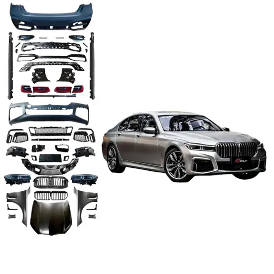 CLY Auto Parts: BMW 7 Series G11 G12 Upgrade - M760 Body Kit (Front Bumper, Hood, Fender, Headlights, Taillights)