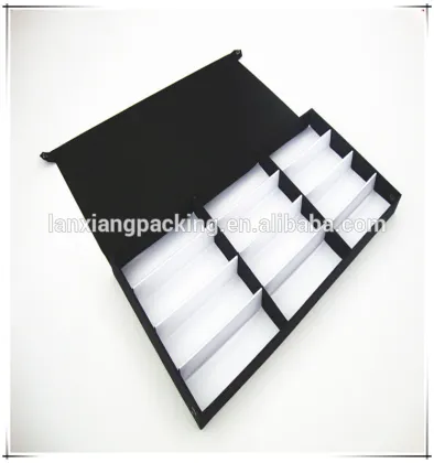 Folding Red Waterproof Glasses Case Display Cases,Glasses Paper Display Box