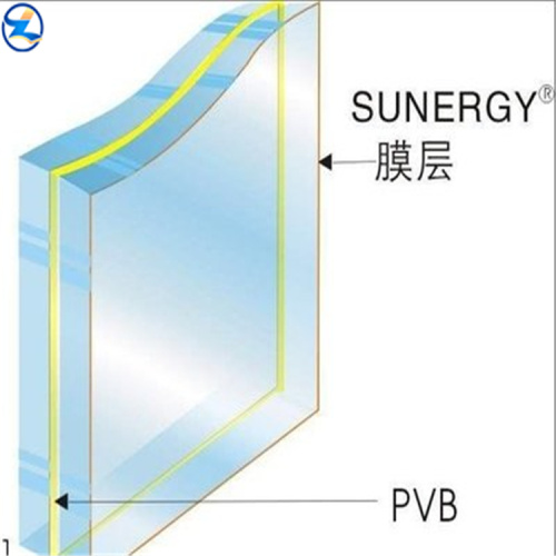 Triple bullet proof glass safety laminated glass windows