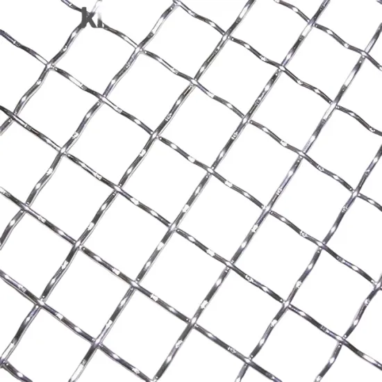 Interlocking Crimp Mesh Stainless Steel Crimped Woven Wire Mesh