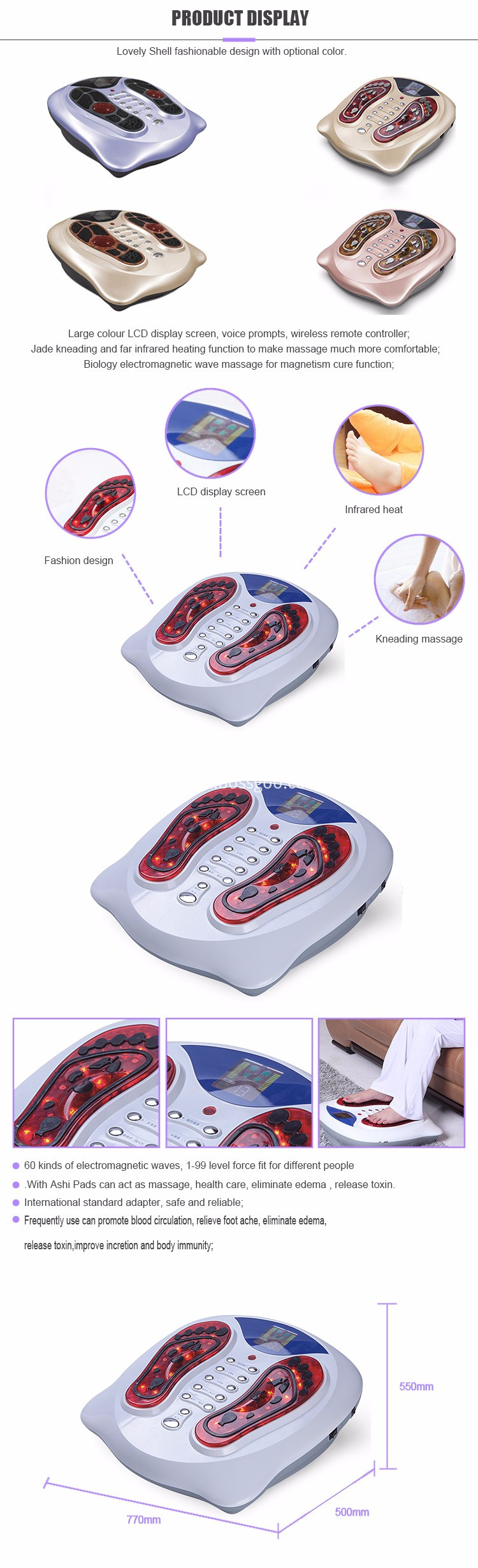 Soothing Electric Foot Massager