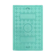 Square resin power cover plate