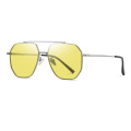 Metal Round Sunglasses Metal Men's UV Protection Sunglasses Supplier