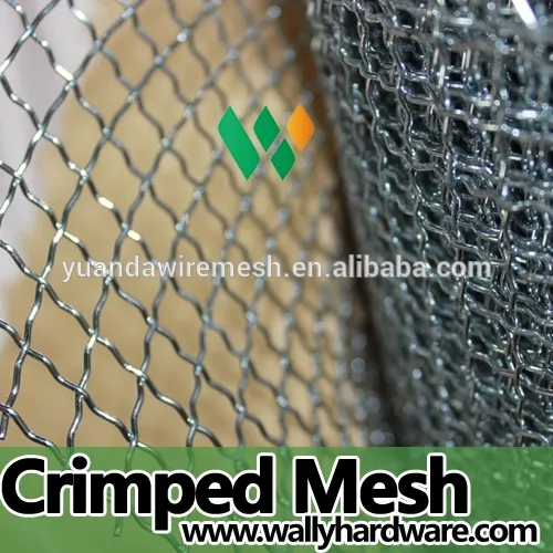 Wholesale strong structure heavy duty crimped wire mesh