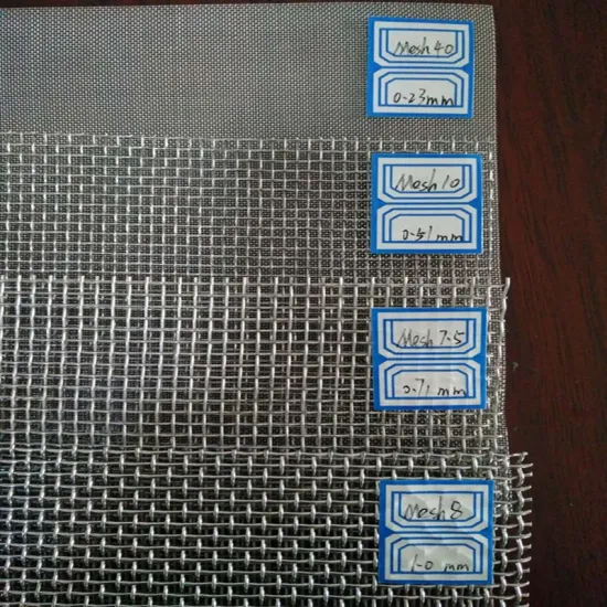 316L Micro hole Dutch Woven Twill Cloth