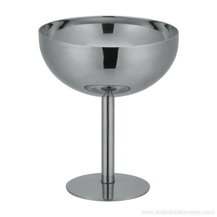 8oz stainless wine cup wine glass