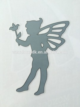 Wholesale double Sides full Color Printed angel girl Vinyl PVC Window Car Sticker