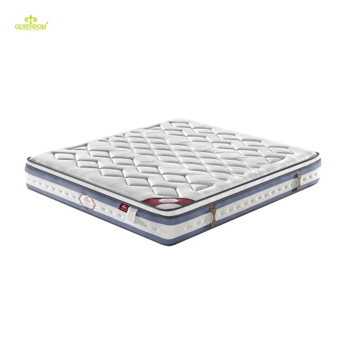 Matelas à ressort de poche en mousse de latex à grande taille confortable